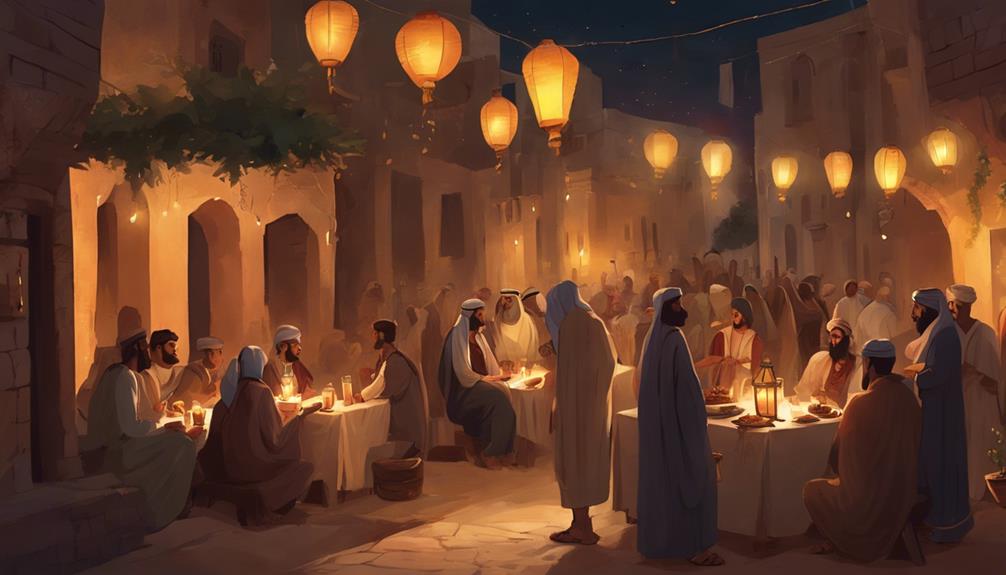 drinking and feasting biblically