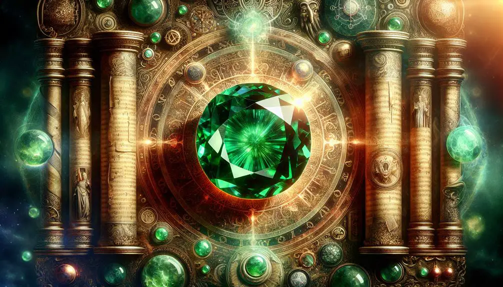 emeralds symbolizing new beginnings