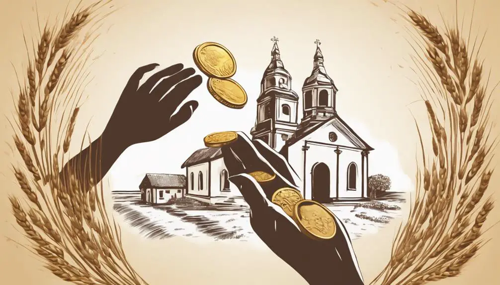 financial support for church