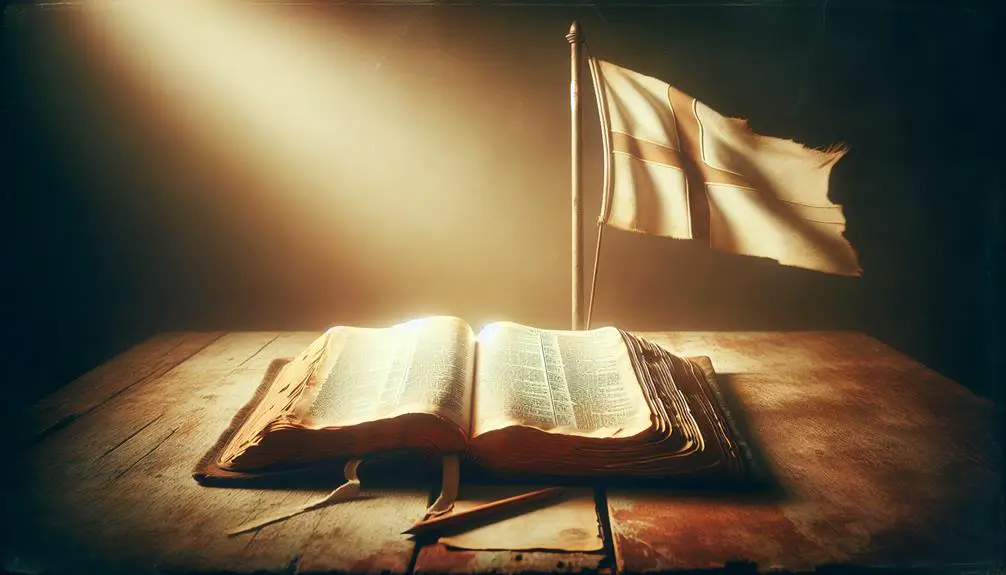 flag mentioned in bible