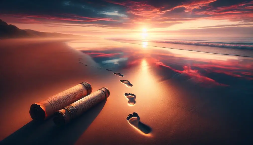 footprints as paths taken