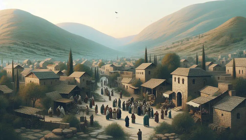 historical town in bible