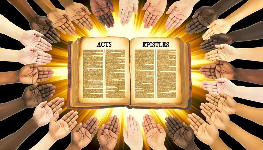 interceding through acts and epistles
