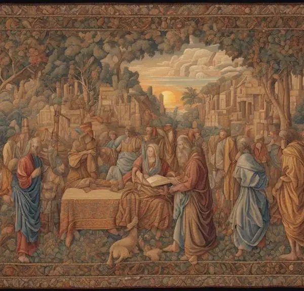 intricate tapestry of scripture