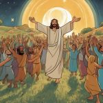jesus dancing in bible