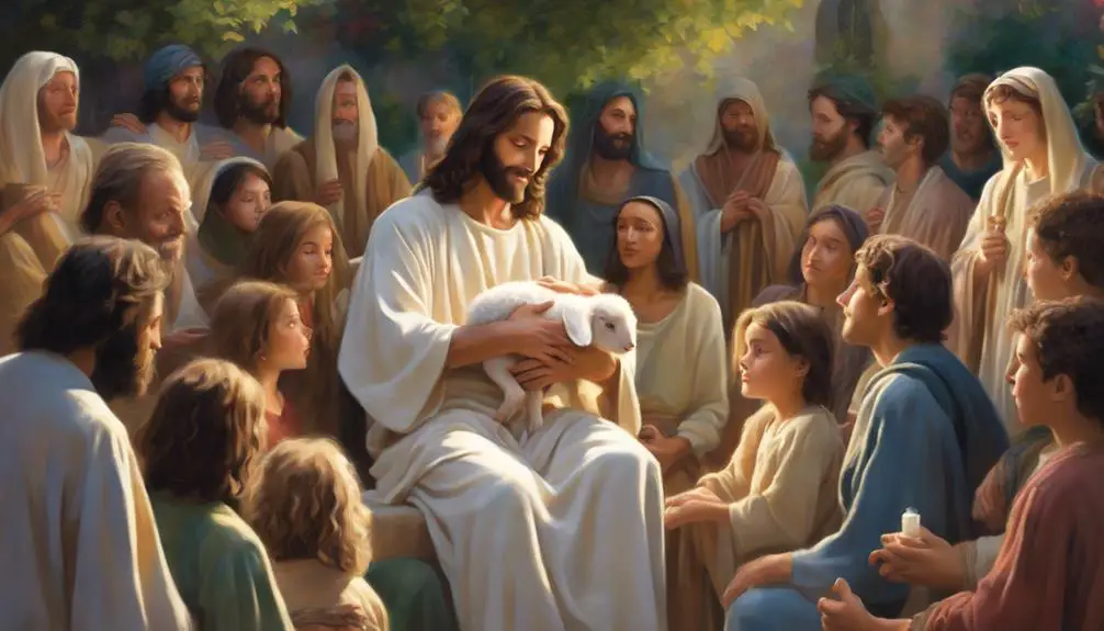 jesus the caring shepherd