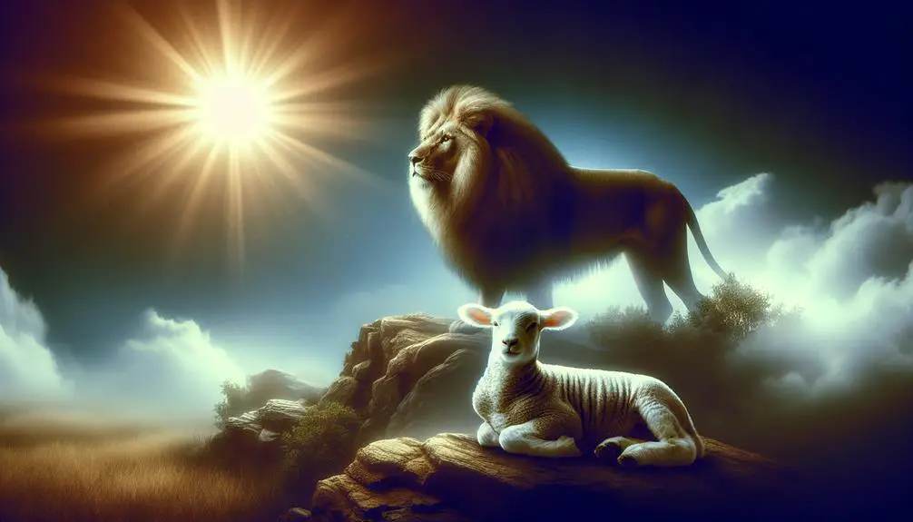 lions as powerful symbols