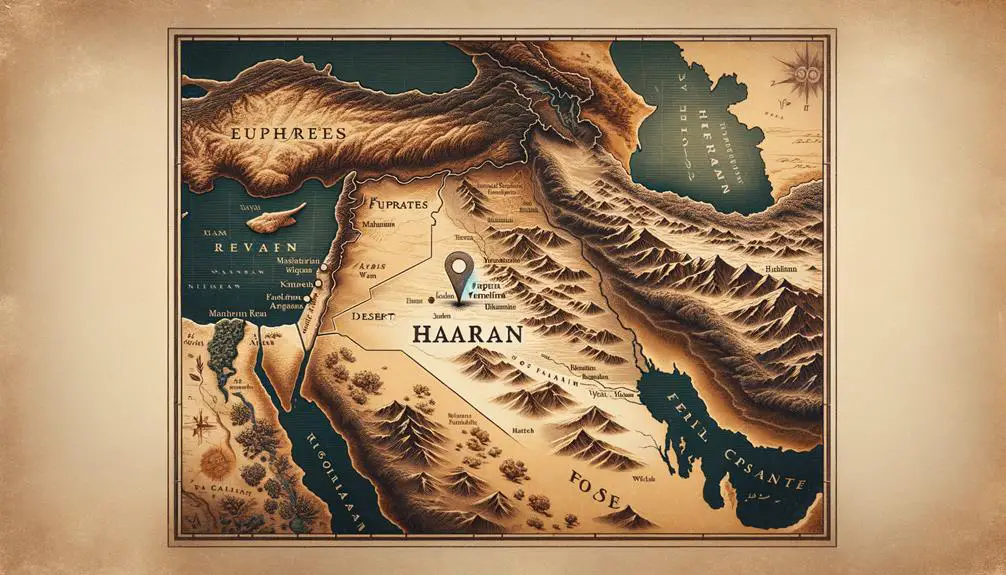 location of haran city