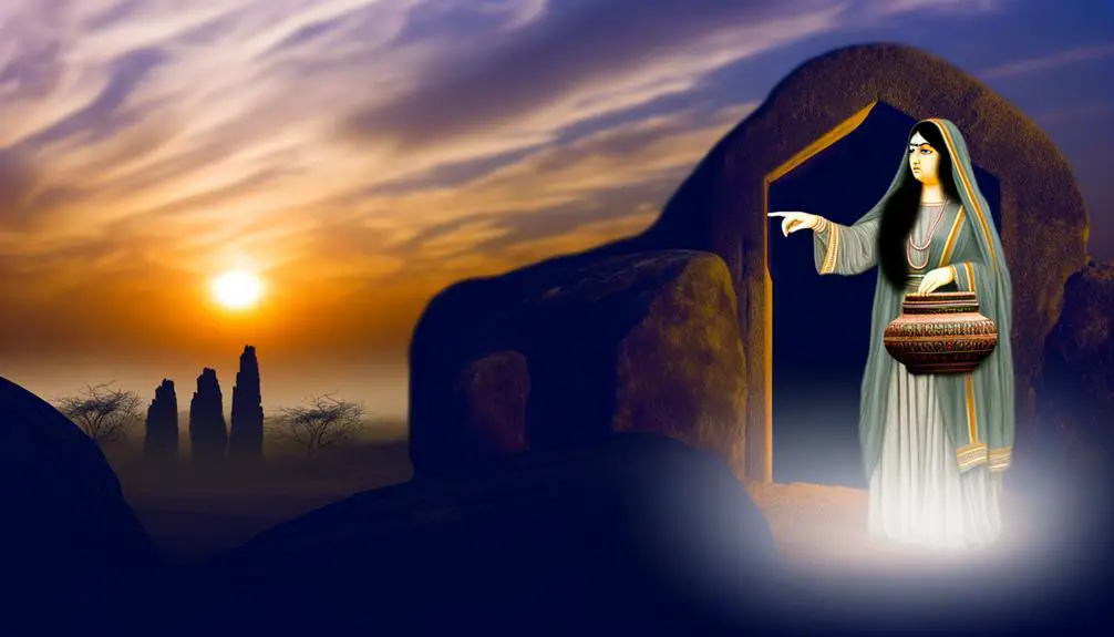 mary saw jesus risen