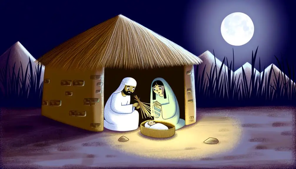 miraculous birth of moses
