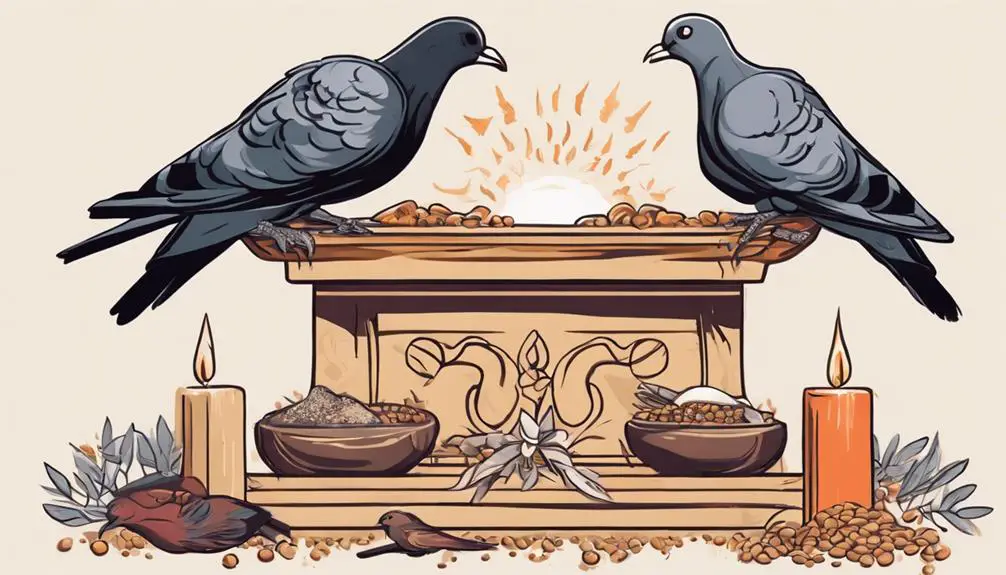 pigeons as symbols
