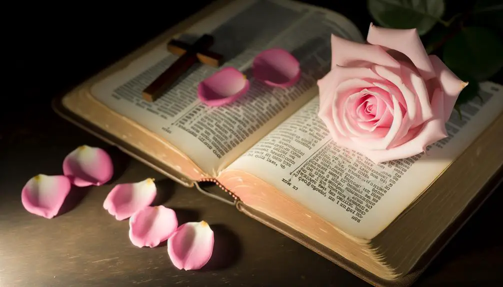 pink in religious texts