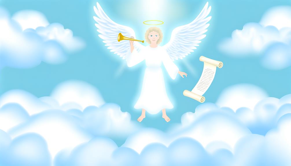 powerful angel of god