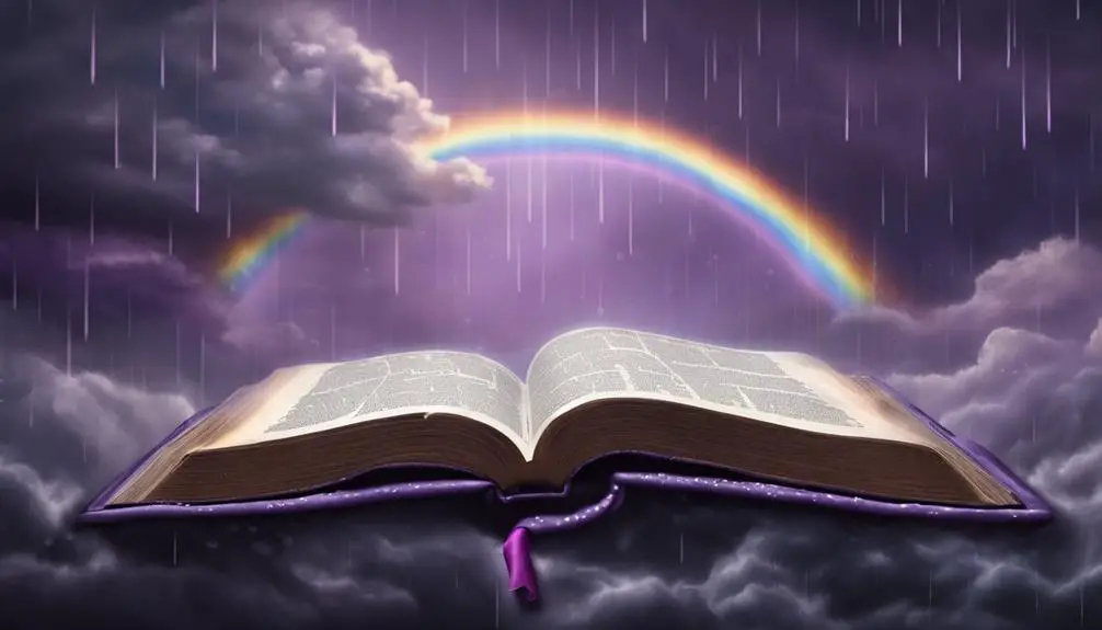 purple rain biblical symbolism