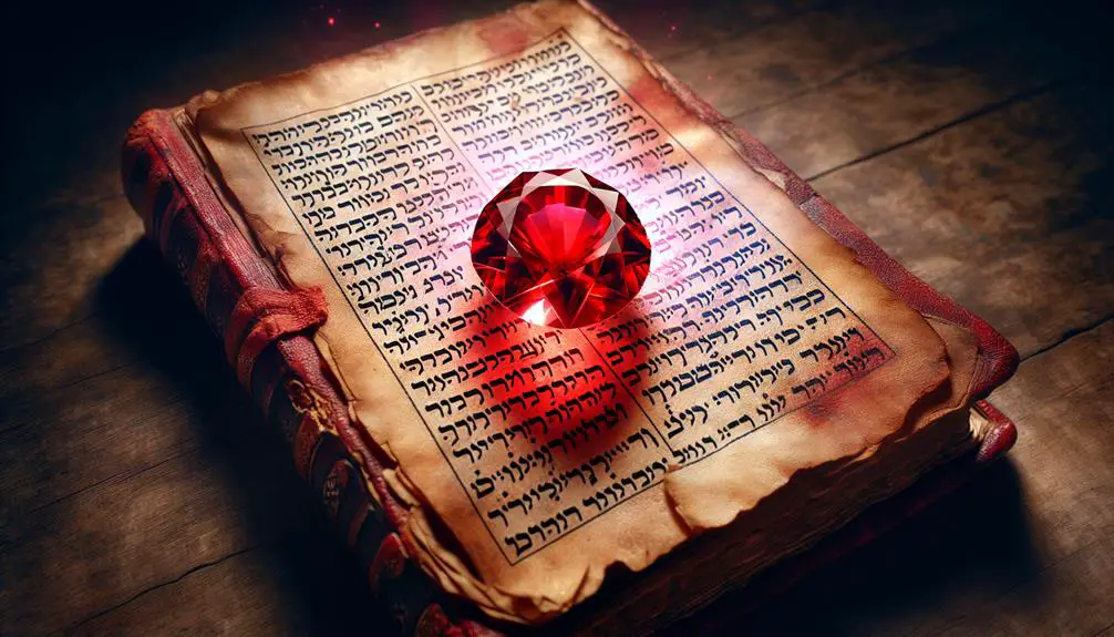 rare gemstone in bible
