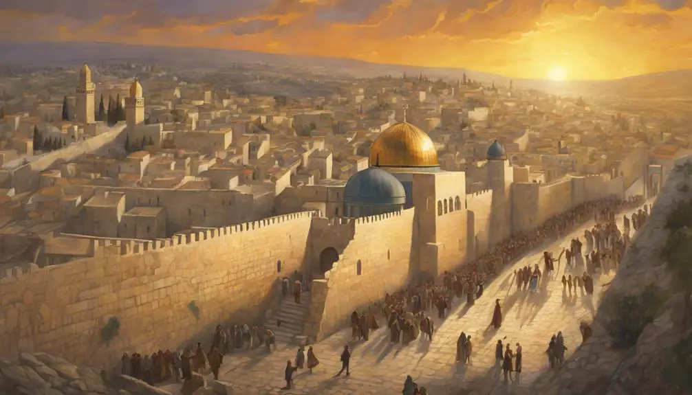 restoring jerusalem s protective walls