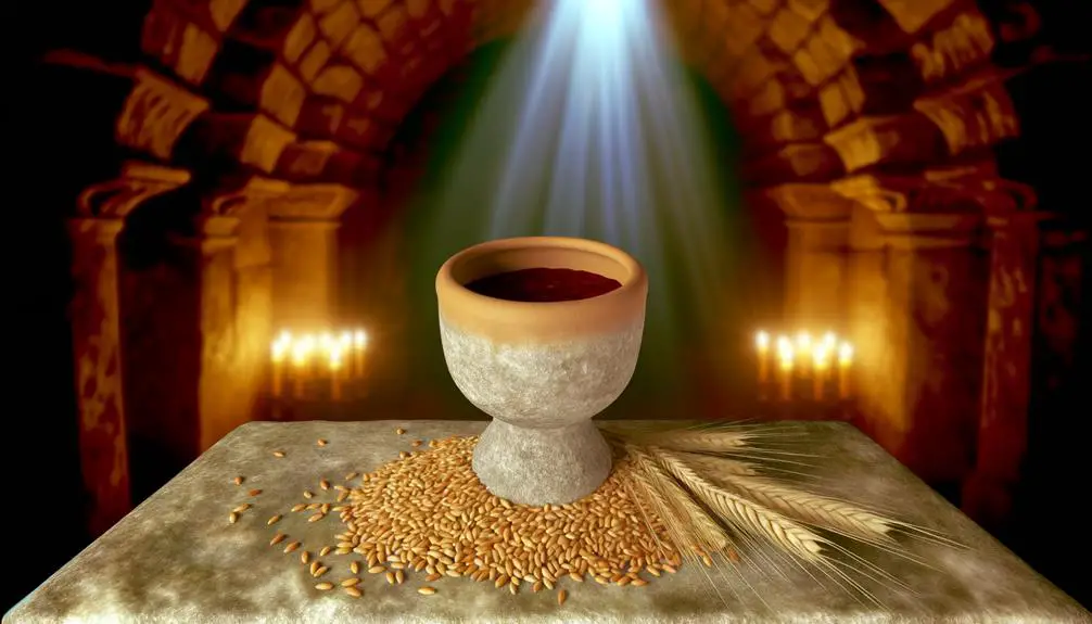 sacred grains in rituals