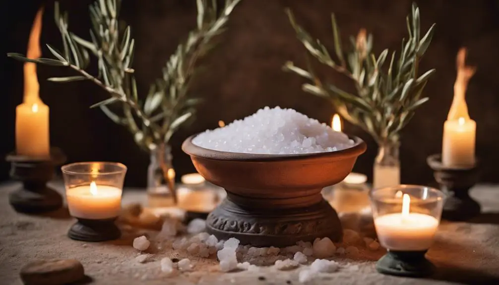 salt as sacred offering