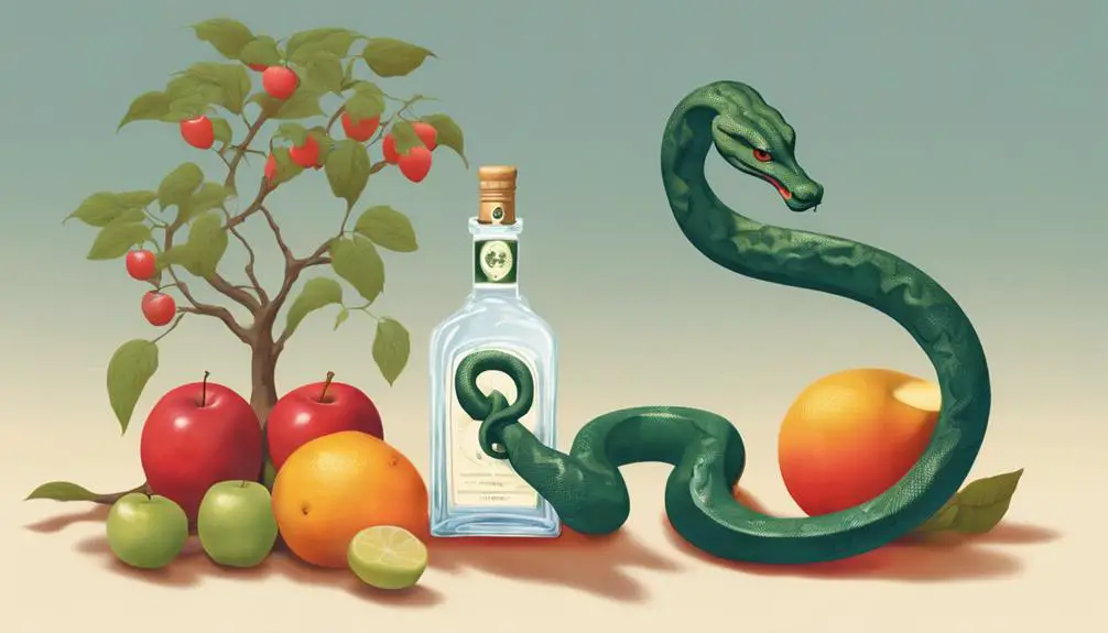 symbolic gin in text