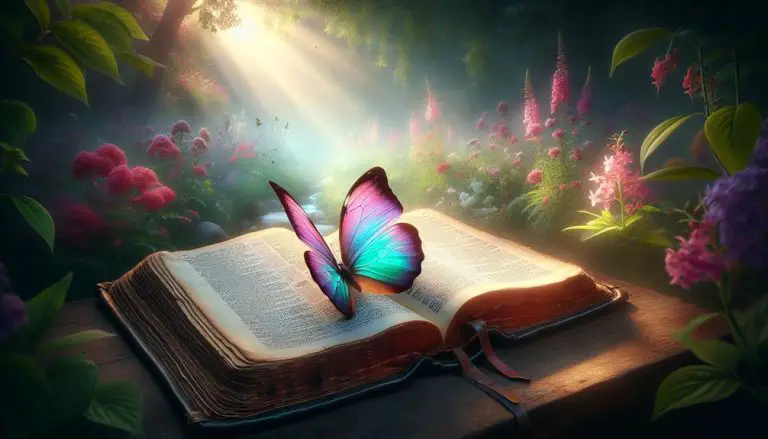 symbolism of butterflies biblical