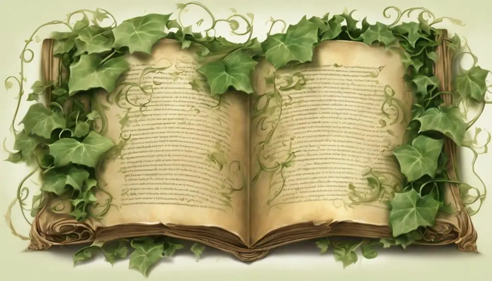 symbolism of ivy vine