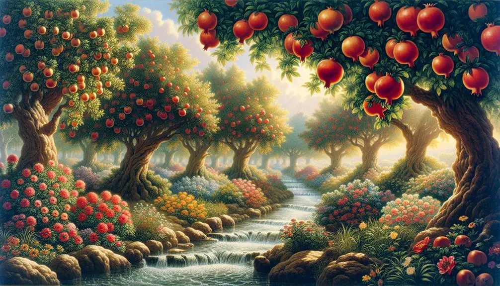 symbolism of pomegranates explained