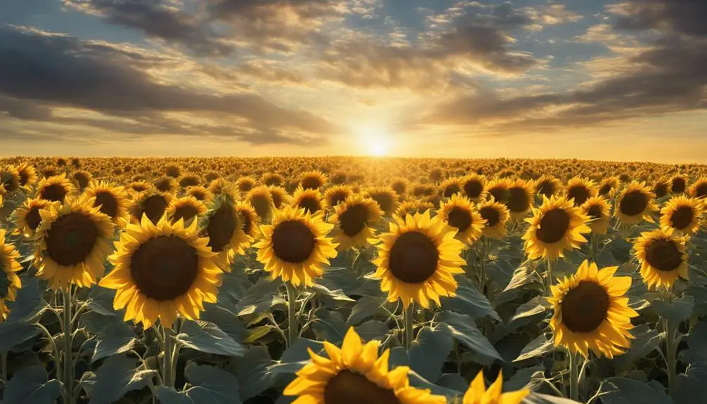 symbolism of sunflowers in religion