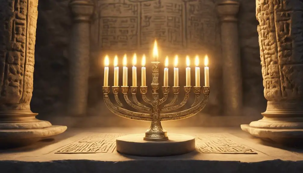 symbolism of the menorah
