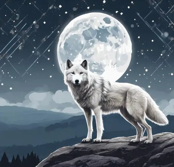 symbolism of the white wolf