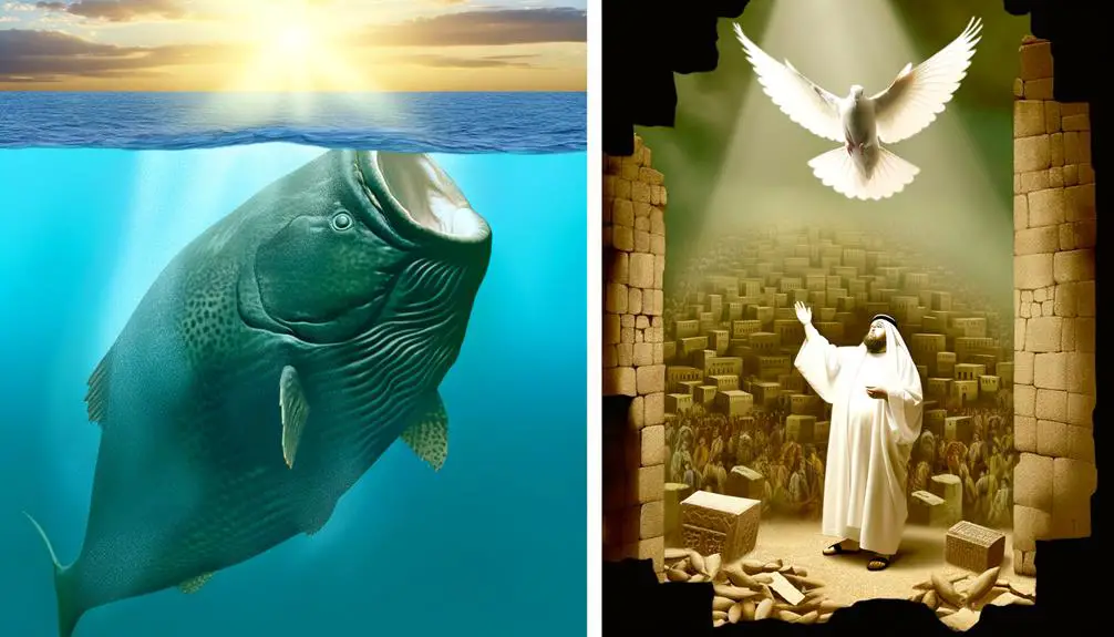 unwilling prophet swallowed whale