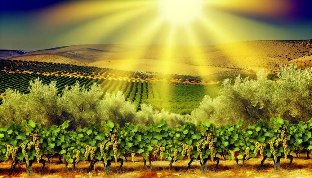 vineyards as symbols