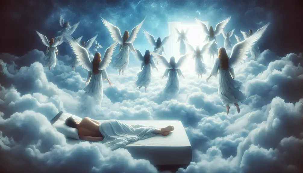 visions of heavenly beings