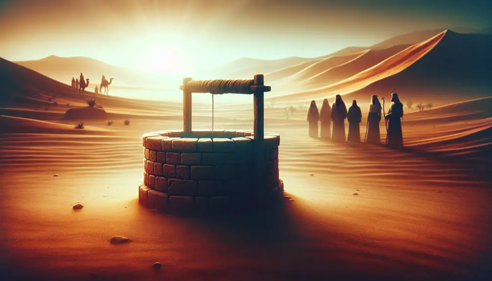 wells as prophetic symbols