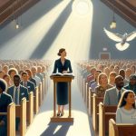 women preaching in church