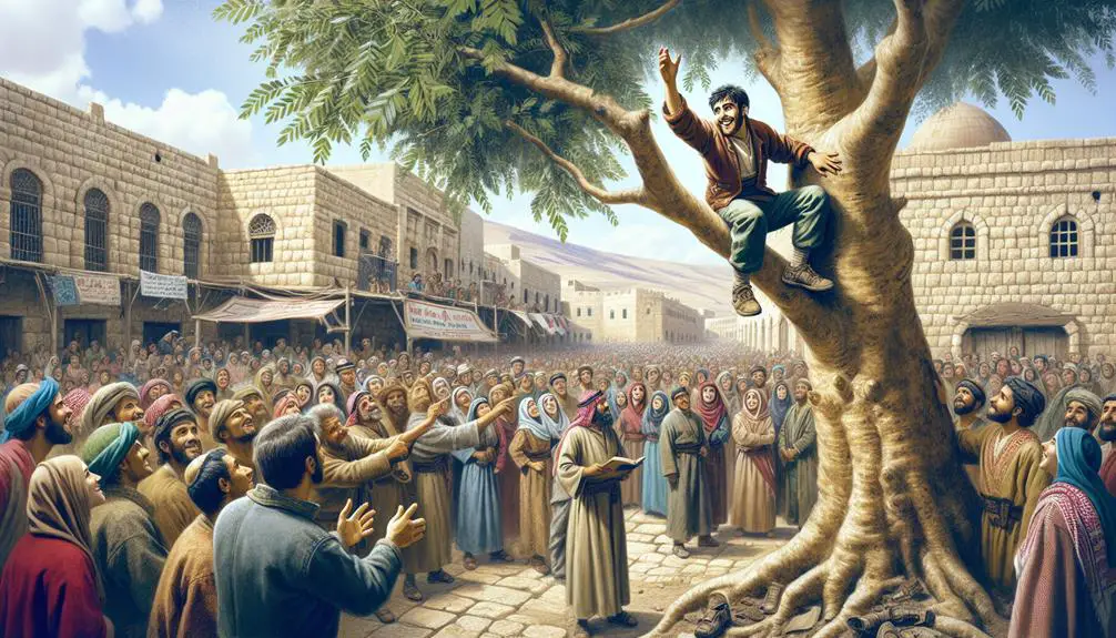 zacchaeus meets jesus