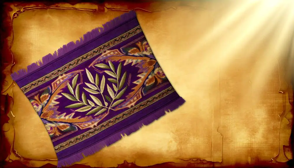 purple symbolism in religion