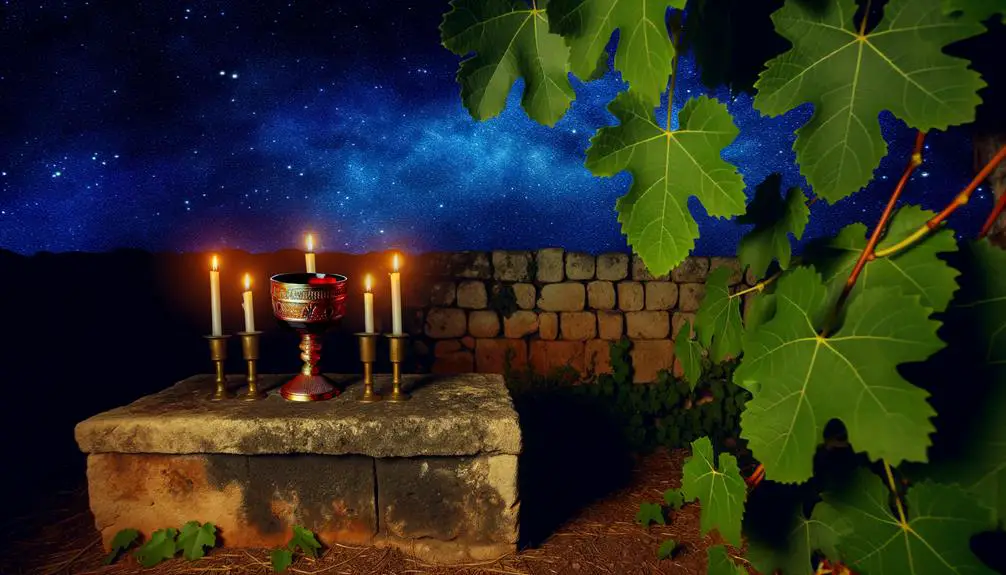 sacred wine ceremonies described