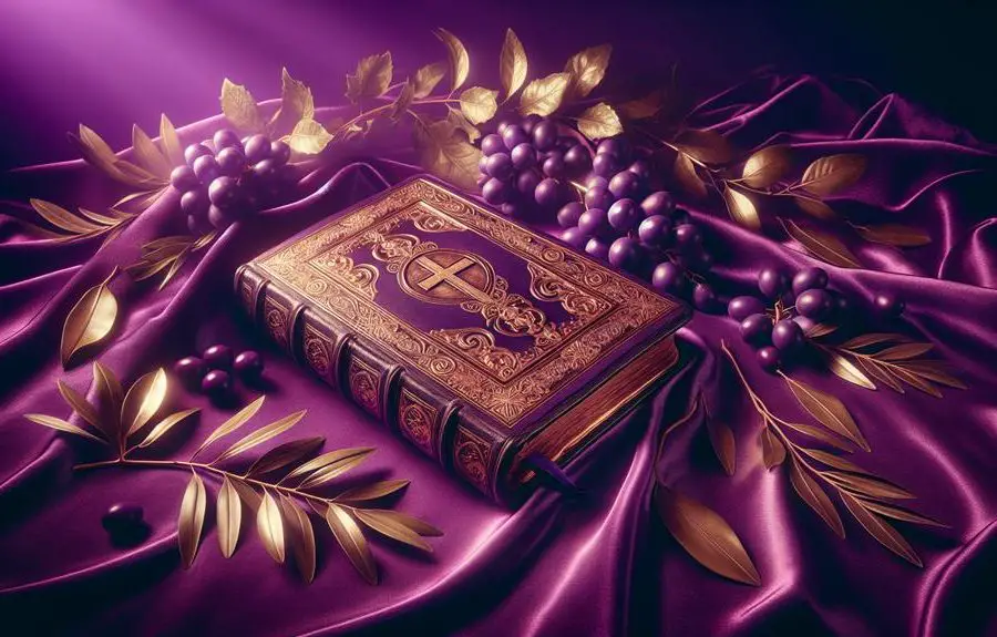 symbolism of purple color
