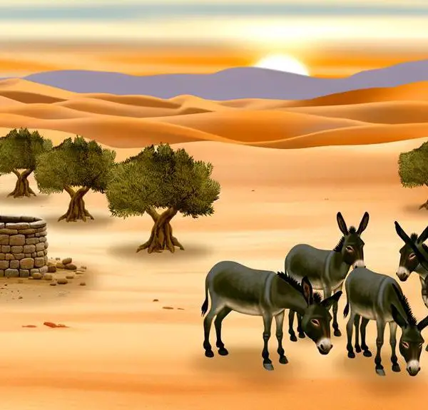 biblical donkeys and stories