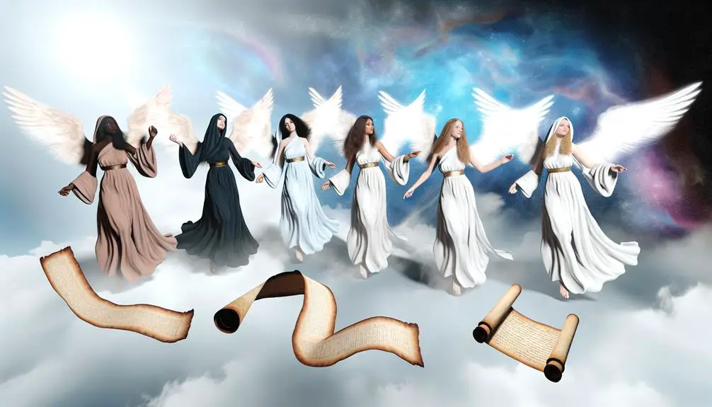 feminine angels in scriptures