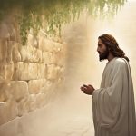 jesus at the wailing wall