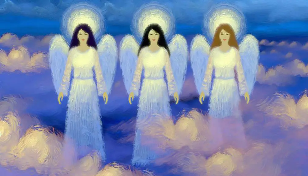 women in angelic roles
